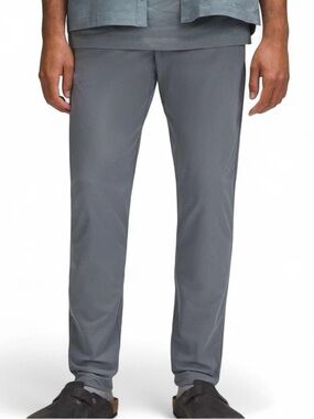NWOT! Lululemon ABC Slim-Fit Trouser Warpstreme Asphalt Grey Men’s W40 L30 Golf
